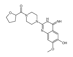 [4-(4-Amino-6-hydroxy-7-Methoxy-2-quinazolinyl)-1-piperazinyl](tetrahydro-2-furanyl)Methanone结构式