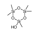2-hydroxy-2,4,4,6,6-pentamethyl-1,3,5,2,4,6-trioxatrisilinane Structure