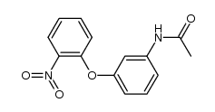 acetic acid-[3-(2-nitro-phenoxy)-anilide] Structure