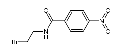 4-nitro-benzoic acid-(2-bromo-ethylamide)结构式