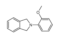 2-(2-methoxyphenyl)-1,3-dihydroisoindole结构式