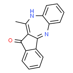 11-METHYLBENZO[B]INDENO[3,2-E]1H-1,4-DIAZEPIN-12-ONE picture