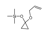 trimethyl-(1-prop-2-enoxycyclopropyl)oxysilane结构式