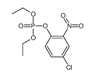 (4-chloro-2-nitrophenyl) diethyl phosphate结构式