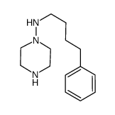 N-(4-phenylbutyl)piperazin-1-amine结构式