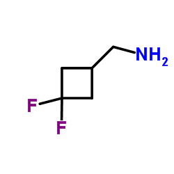 1-(3,3-Difluorocyclobutyl)methanamine structure