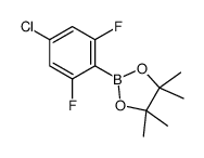 2-(4-chloro-2,6-difluorophenyl)-4,4,5,5-tetramethyl-1,3,2-dioxaborolane picture