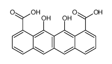 11,12-dihydroxytetracene-1,10-dicarboxylic acid结构式