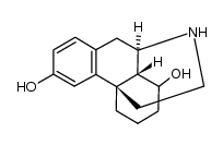 (4bR,8aR,9R)-6,7,8,8a,9,10-hexahydro-5H-9,4b-(epiminoethano)phenanthrene-3,8-diol结构式