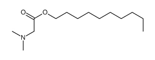 decyl 2-(dimethylamino)acetate Structure