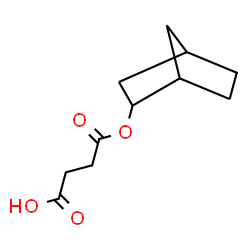 4-(Bicyclo[2.2.1]hept-2-yloxy)-4-oxobutanoic acid Structure