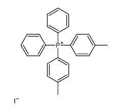 bis(4-methylphenyl)-diphenylphosphanium,iodide Structure