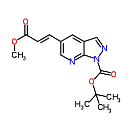1H-吡唑并[3,4-b]吡啶-5-甲腈图片