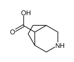 3-azabicyclo[3.2.1]octane-8-carboxylic acid Structure