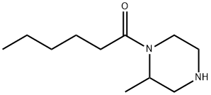 1-(2-甲基哌嗪-1-基)己-1-酮结构式