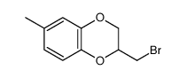 2-(bromomethyl)-6-methyl-2,3-dihydrobenzo[b][1,4]dioxine Structure