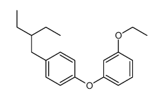 1-ethoxy-3-[4-(2-ethylbutyl)phenoxy]benzene结构式
