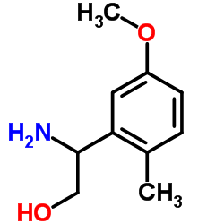 2-Amino-2-(5-methoxy-2-methylphenyl)ethanol Structure