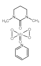 OXODIPEROXY(PYRIDINE)(1,3-DIMETHYL-3,4,5,6-TETRAHYDRO-2(1H)-PYRIMIDINONE)MOLYBDENUM (IV) structure