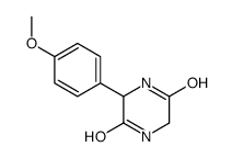 3-(4-methoxyphenyl)piperazine-2,5-dione Structure