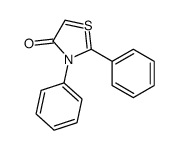 2,3-Diphenylthiazol-3-ium-4-olate structure