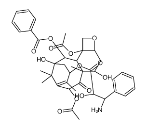 3'-N-debenzoyltaxol Structure