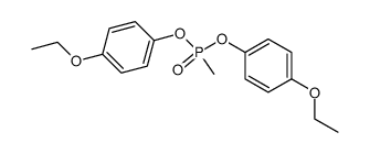 bis(4-ethoxyphenyl) methylphosphonate Structure