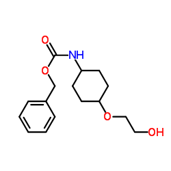 Benzyl [4-(2-hydroxyethoxy)cyclohexyl]carbamate结构式