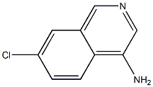 7-chloroisoquinolin-4-amine Structure