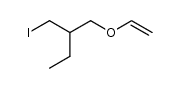 1-iodo-2-((vinyloxy)methyl)butane结构式