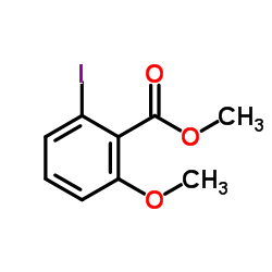 Methyl 2-iodo-6-methoxybenzoate结构式