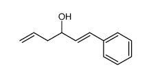 1-phenylhex-1,5-dien-3-ol结构式
