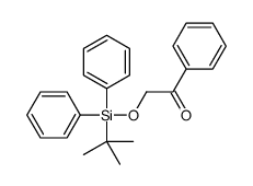 2-[tert-butyl(diphenyl)silyl]oxy-1-phenylethanone Structure