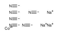 trisodium,cobalt(3+),hexacyanide structure