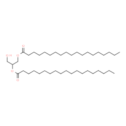 1,2-Dinonadecanoyl-rac-glycerol Structure