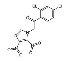 Ethanone,1-(2,4-dichlorophenyl)-2-(4,5-dinitro-1H-imidazol-1-yl)- structure