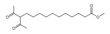 methyl 12-acetyl-13-oxotetradecanoate Structure