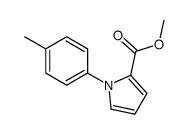 methyl 1-(4-methylphenyl)pyrrole-2-carboxylate结构式