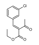 ethyl 2-[(3-chlorophenyl)methylidene]-3-oxobutanoate Structure