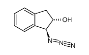 (1S,2S)-1-azido-2,3-dihydro-1H-inden-2-ol Structure