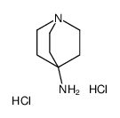 1-Azabicyclo[2.2.2]octan-4-amine dihydrochloride structure