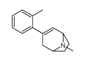 8-methyl-3-(2-methylphenyl)-8-azabicyclo[3.2.1]oct-3-ene Structure
