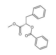 benzoic acid (1S)-1-methoxycarbonyl-2-phenylethyl ester Structure