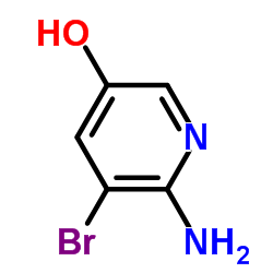 6-amino-5-bromopyridin-3-ol structure