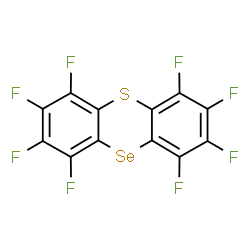 Octafluorophenothiaselenin Structure