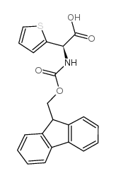Fmoc-(R)-2-噻吩基甘氨酸结构式