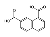 naphthalene-1,7-dicarboxylic acid Structure