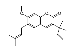 gravelliferone methyl ether Structure