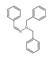 Benzaldehyde, bis (phenylmethyl)hydrazone结构式