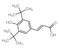 3,5-DI-TERT-BUTYL-4-HYDROXYCINNAMIC ACID picture
